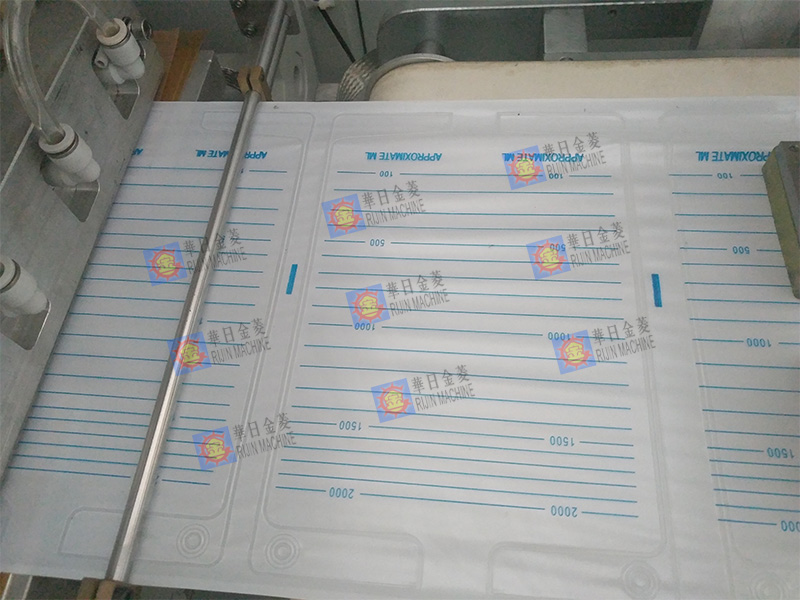 Automatic welded medical bag samples